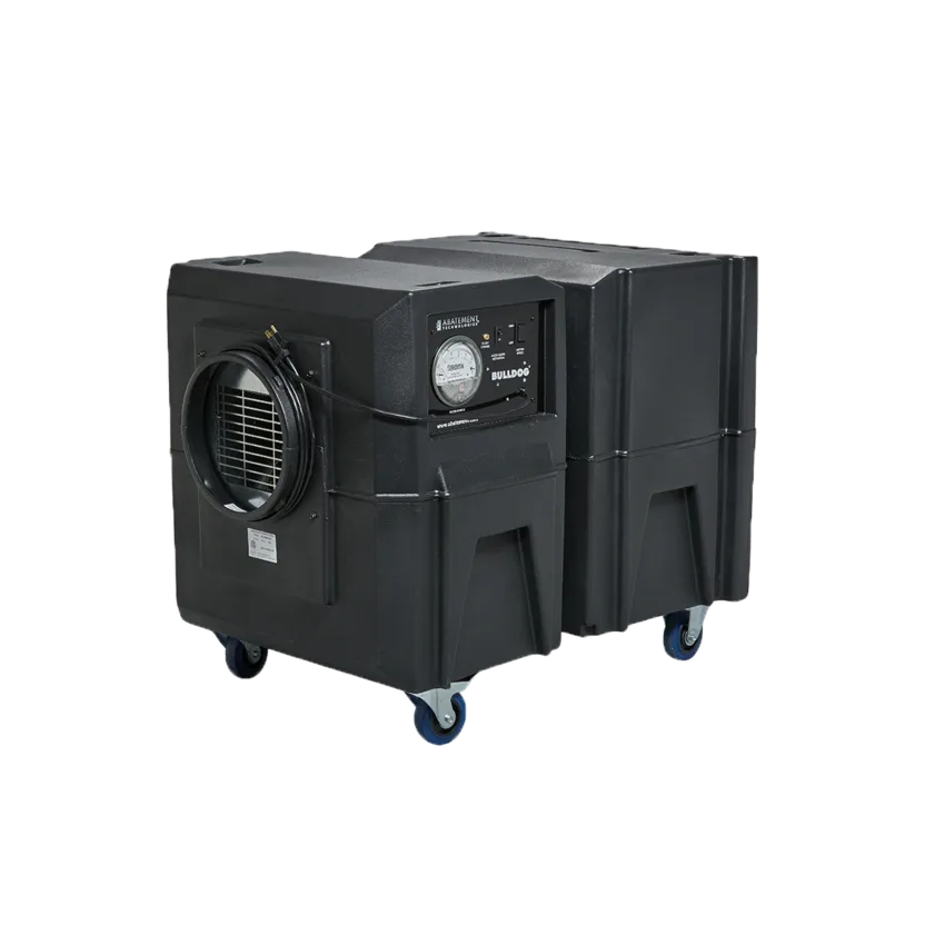 BULLDOG BD2KMA Negative Air Machine Detail Abatement Technologies BULLDOG BD2KMA side view