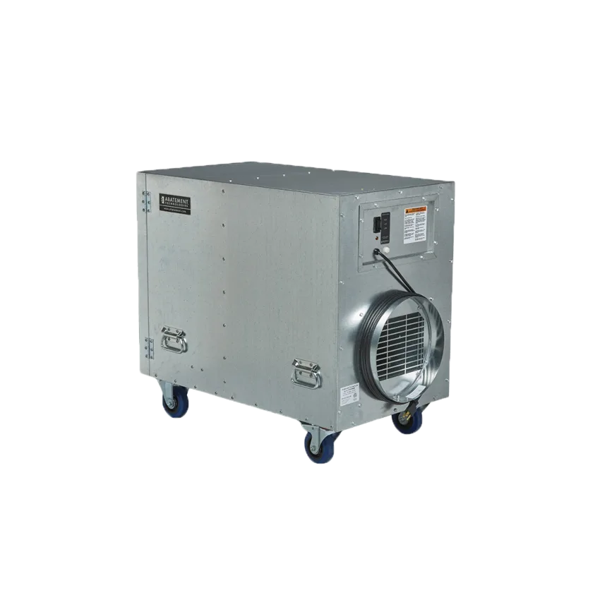 Abatement H1990M Side Angle Abatement H1990M Negative Air Machine side angle view