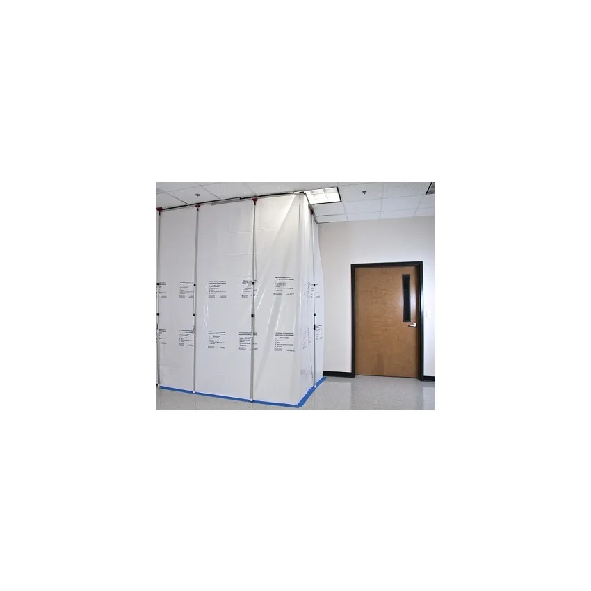 Abatement Technologies HCNC1001 6 Mil ICRA Dust Control Barrier Abatement Technologies HCNC1001 6 Mil ICRA Dust Control Barrier 12x100 feet