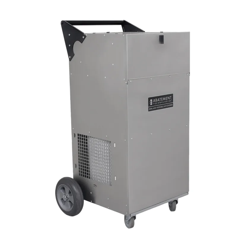 Abatement PAS1200 Air Scrubber – Side View Abatement PAS1200 Portable Air Scrubber - Side View