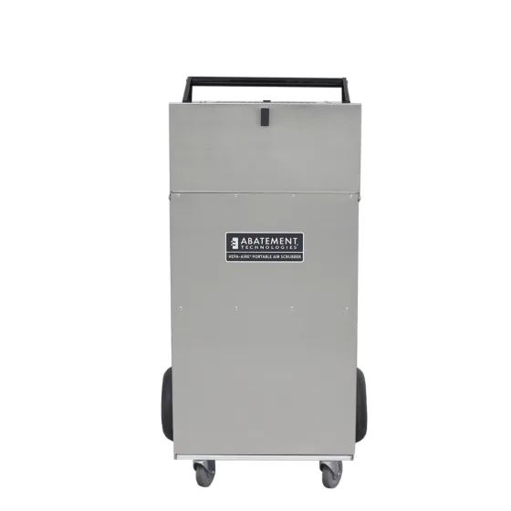 Abatement PAS1200 Air Scrubber – Detail View Abatement PAS1200 Portable Air Scrubber - Detail View
