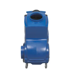 Abatement PRED1200UV Portable Air Scrubber Angle View - HEPA and UVGI Filtration