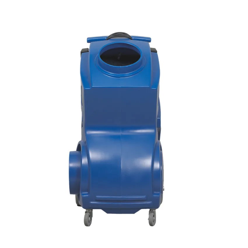 Abatement Technologies PRED1200UV Air Scrubber Angle View Abatement PRED1200UV Portable Air Scrubber Angle View - HEPA and UVGI Filtration