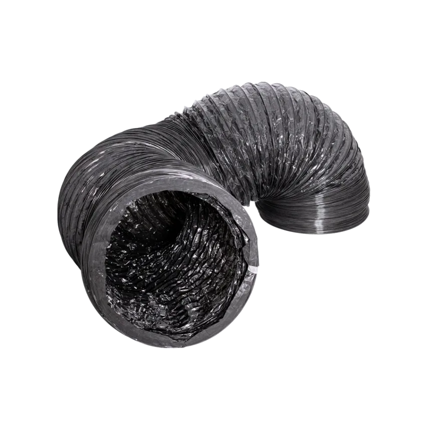 Abatement Technologies H2020-08 Wire Reinforced Mylar Flex Duct 8 Inch Diameter x 25 Feet for Negative Air Machines
