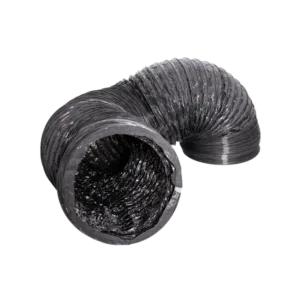 Abatement Technologies H2020-12 Wire-Reinforced Mylar Flex Ducting 12 Inch x 25 Feet for Negative Air Machines