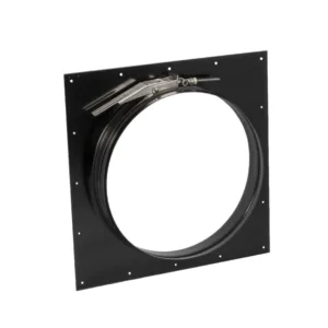 Abatement Technologies H2240-12B Quick Connect Collar - 12 inch attachment collar for negative air machines and duct cleaning systems