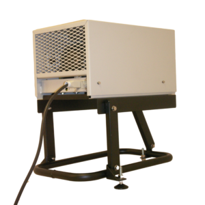 Ebac SPP6A military dehumidifier side view showing compact design rugged construction