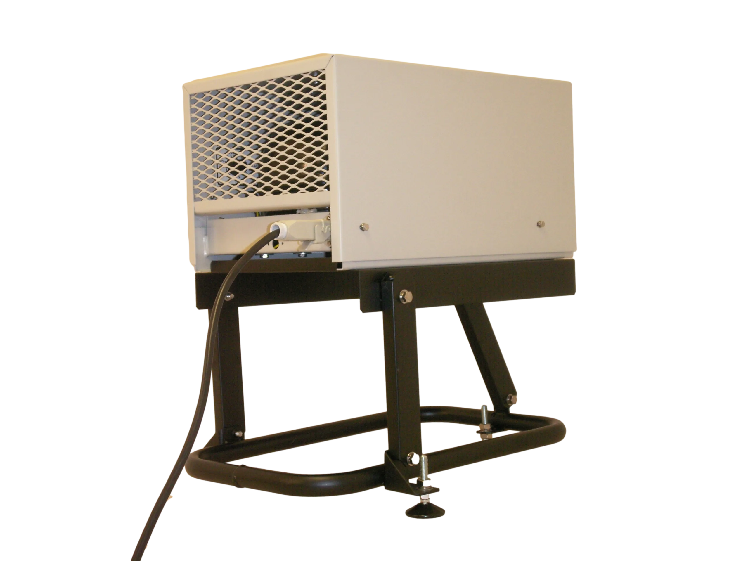 Ebac SPP6A military dehumidifier side view showing compact design rugged construction