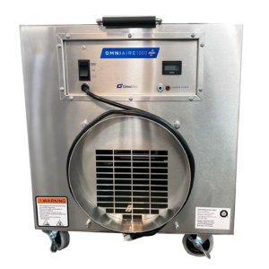 Omni CleanAir OA1000 PLUS Commercial HEPA Negative Air Machine - Professional air filtration with 99.97% efficiency for water damage restoration and mold remediation