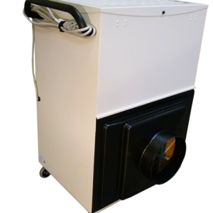 Omni CleanAir OA1600PAC technical specifications and dimensions for 230V portable air cleaner with HEPA filtration