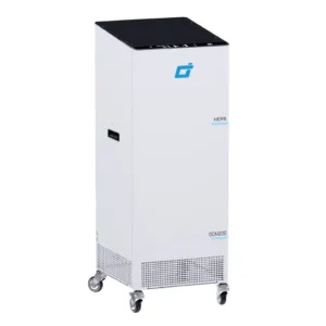 Omni CleanAir OCA1210 Commercial Air Purifier with 1200 CFM airflow, True HEPA filtration and UVGI technology for healthcare and commercial facilities