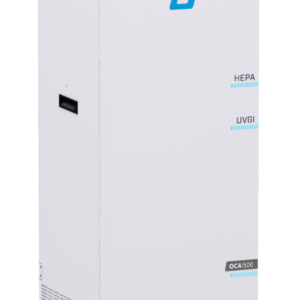 Omni CleanAir OCA1500 Commercial Air Purifier with True HEPA filtration and UV-C germicidal technology for industrial air cleaning