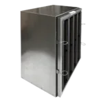 Omni CleanAir OCVBANK2424-KIT V-Bank Carbon Filter with Housing - 24 lbs activated carbon for commercial air scrubbers