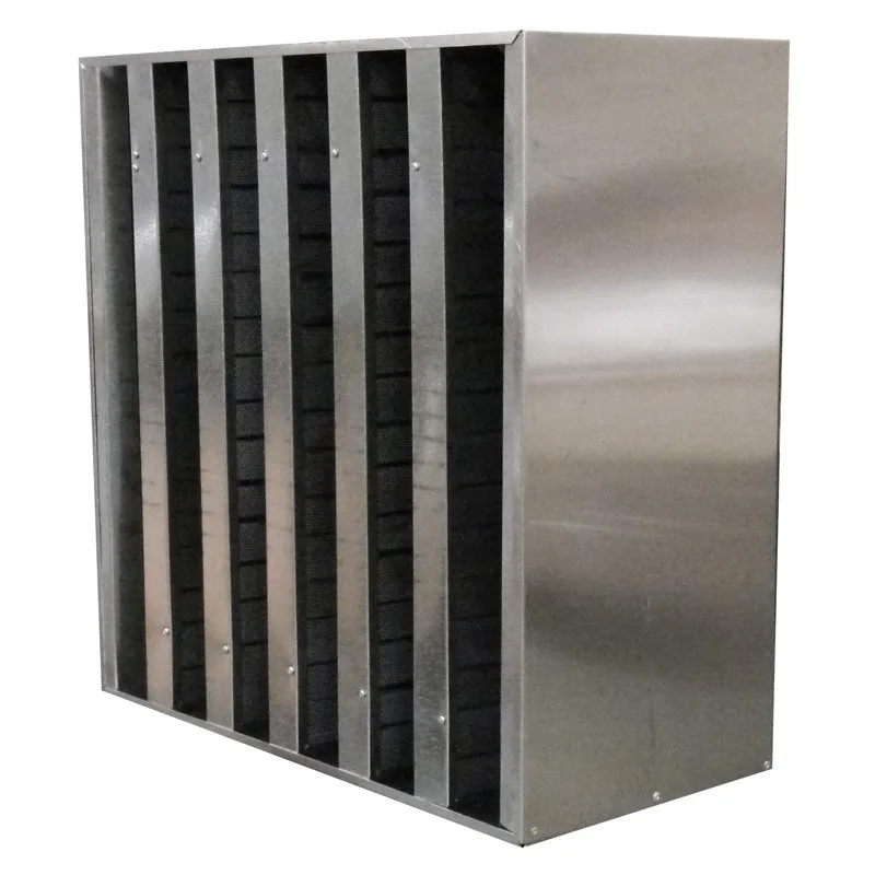 Omni CleanAir OCVT18 VaporTrap V-Bank Carbon Filter with 27 lbs activated carbon for air scrubbers and negative air machines