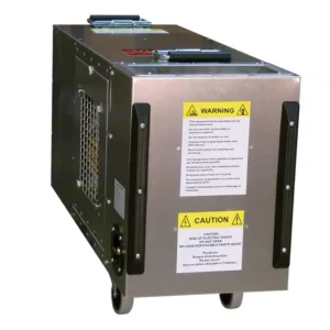 Omni CleanAir Vulcan OVH230-001 Industrial Heater Back View with Controls