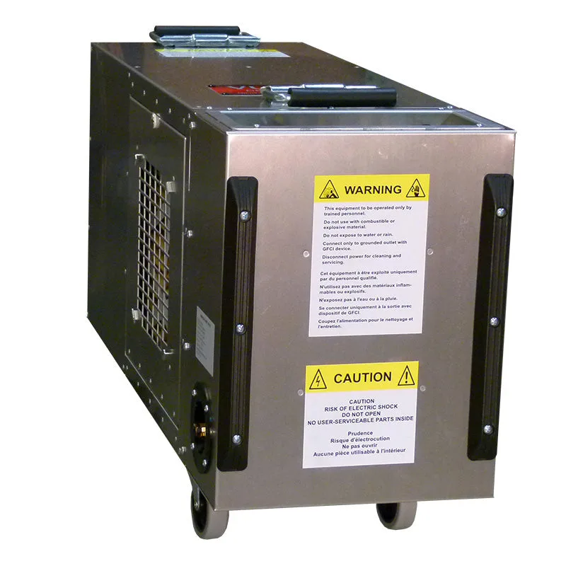 Omni CleanAir Vulcan OVH230-001 Industrial Heater Back View with Controls