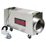 Omni CleanAir Vulcan OVH230RT 37,000 BTU flameless electric heater with 475 CFM airflow for professional structural drying and water damage restoration