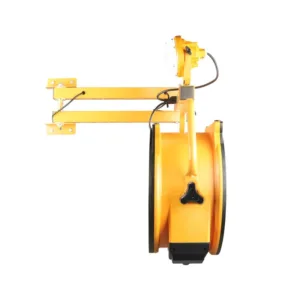 XPOWER FA-420K2 Warehouse Cooling Fan Kit Side View Showing Wall Mount Configuration