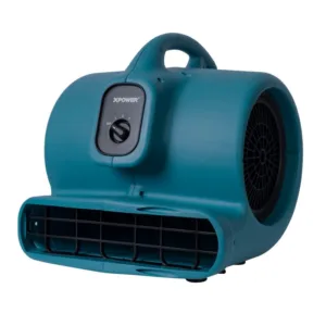 XPOWER P-630 Air Mover right side view showing compact design and durable housing