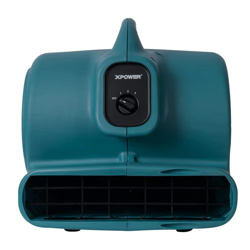 XPOWER P-630 Air Mover front view displaying powerful centrifugal fan design
