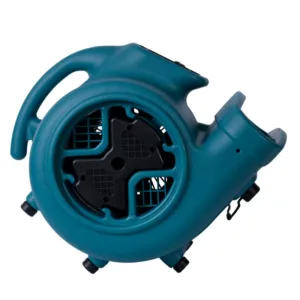 XPOWER P-630 Air Mover in 45 degree position for versatile drying applications