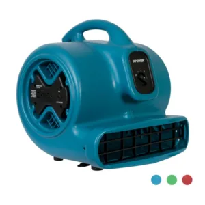 XPOWER X-600A 1/3 HP Air Mover 2400 CFM - Professional Water Damage Restoration Equipment