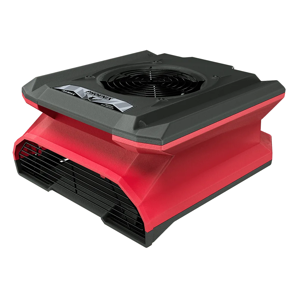 Phoenix AirMAX Radial Air Mover 925 CFM Blue Phoenix AirMAX Radial Air Mover 925 CFM Blue Low-Profile Water Damage Restoration Equipment