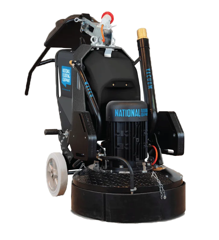 National Flooring M800 32-inch electric concrete grinder with fully geared transmission