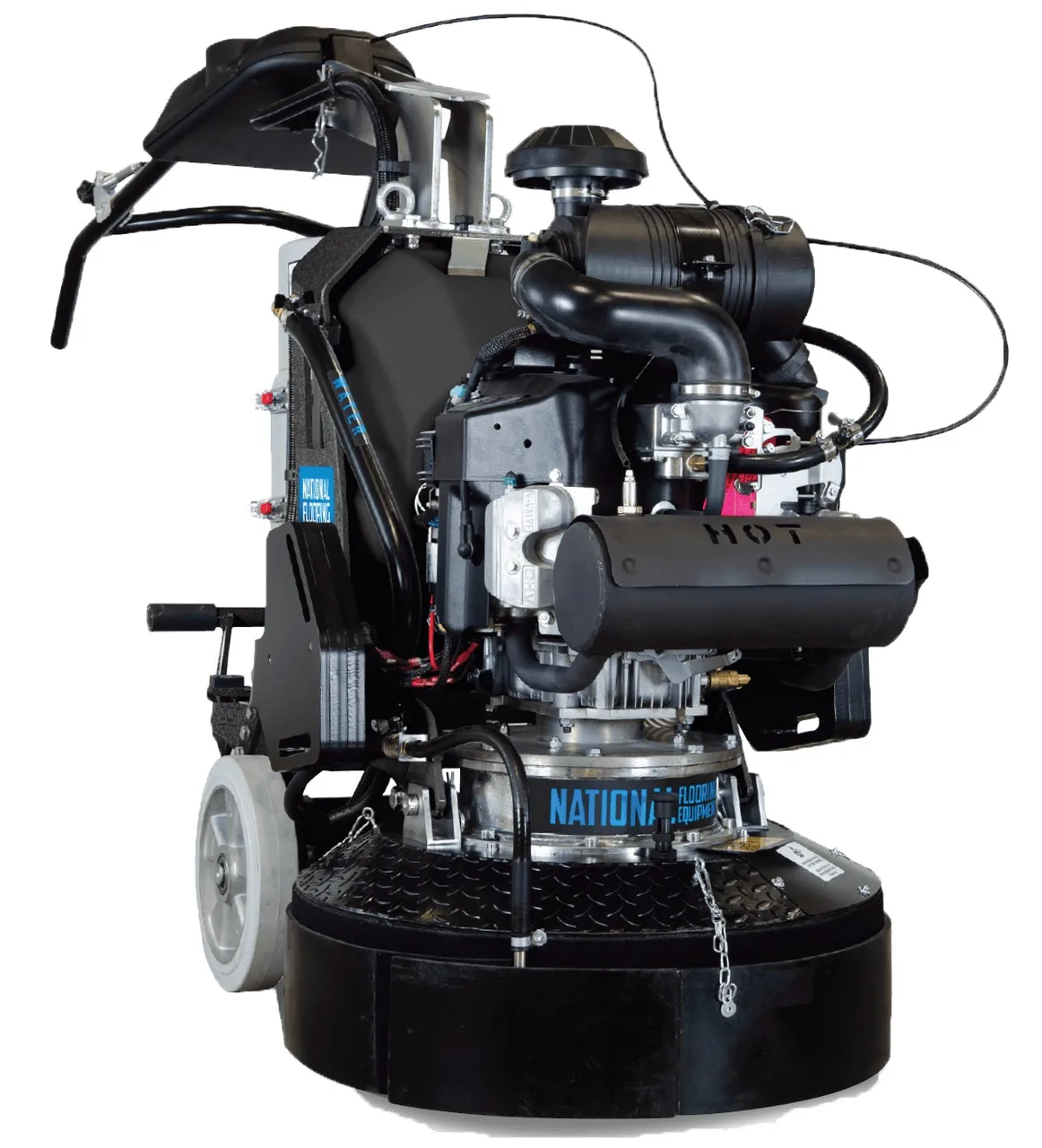 National Flooring P650 Propane Concrete Grinder National Flooring P650 26-inch propane concrete grinder and polisher with DCT technology