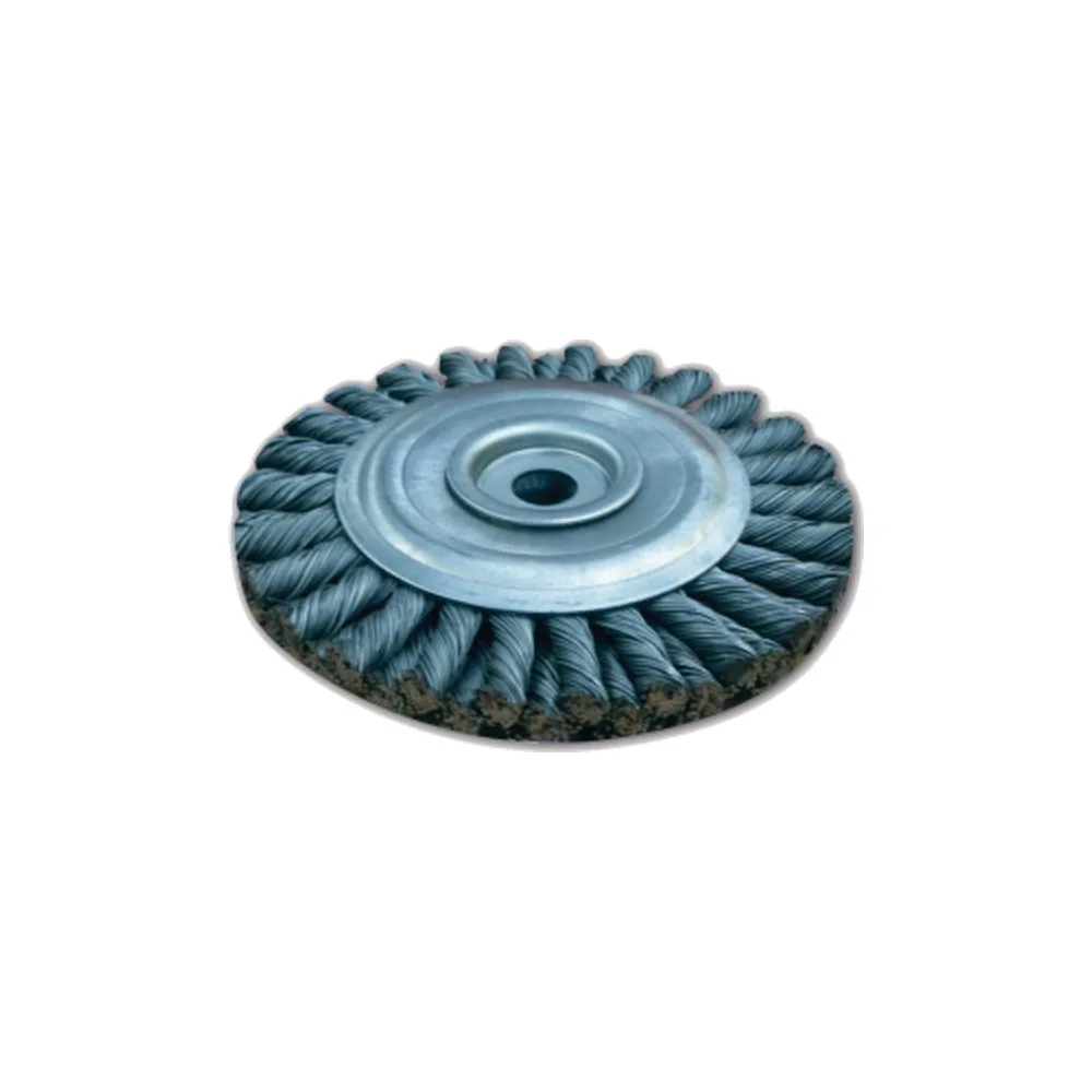 Novatek MFS4163 Power Brush Twisted Knot 6"