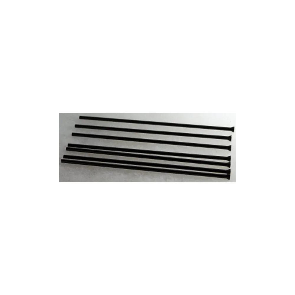 Novatek NPK4010 4mm x 7″ Flat Tip Needles, 100-Pack for Needle Scalers Novatek NPK4010 Needles 4MM x 7 Flat (100)